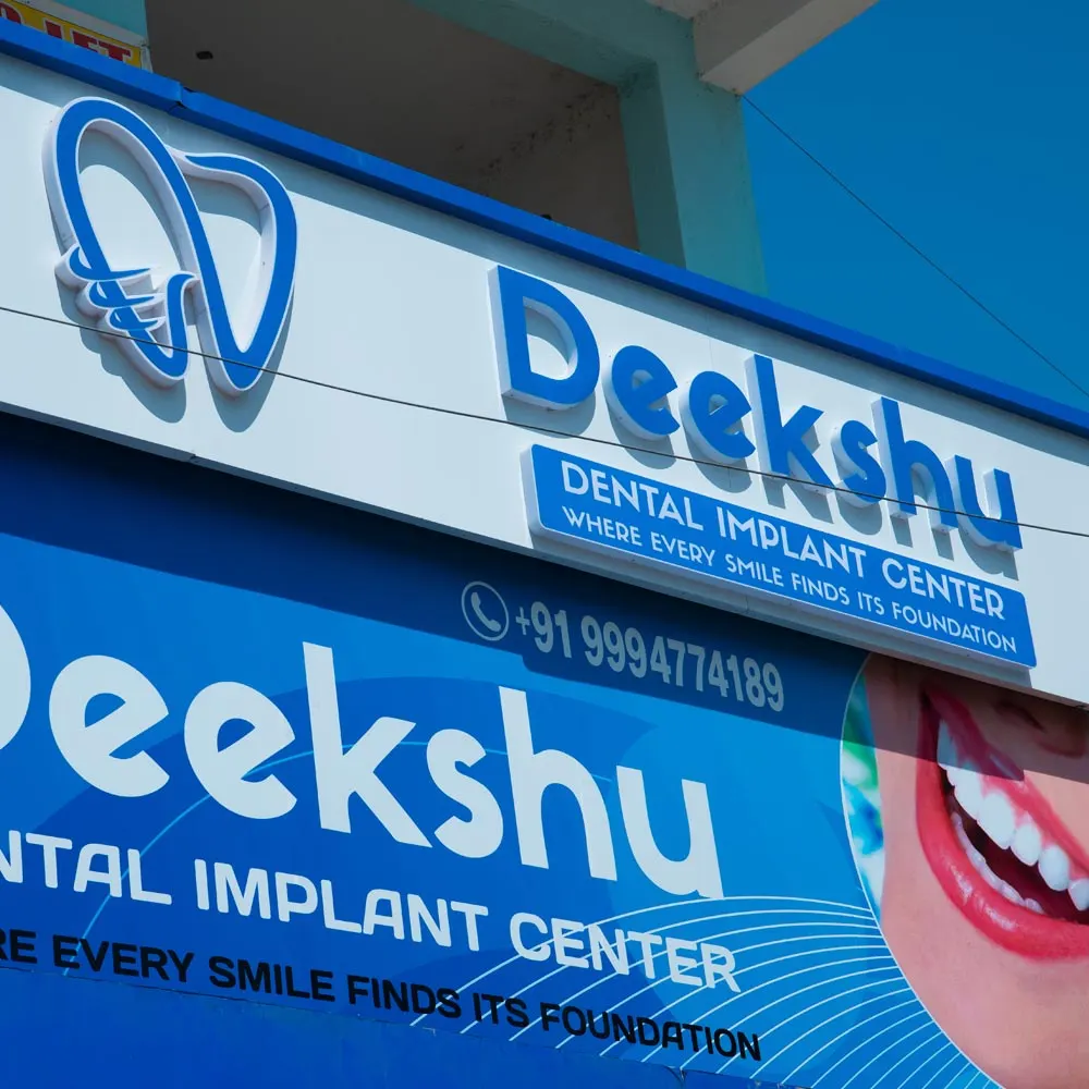 Expert dental team at Deekshu Dental Implant Center, Sarjapura, Bangalore — ready to provide root canal treatment, dental implants and specialist dental care