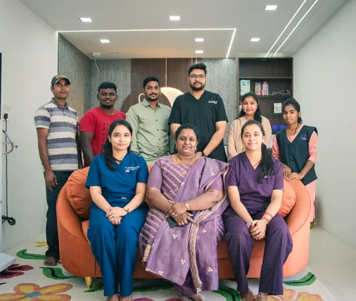 Deekshu Dental Implant Center team of expert dentists providing advanced oral health solutions